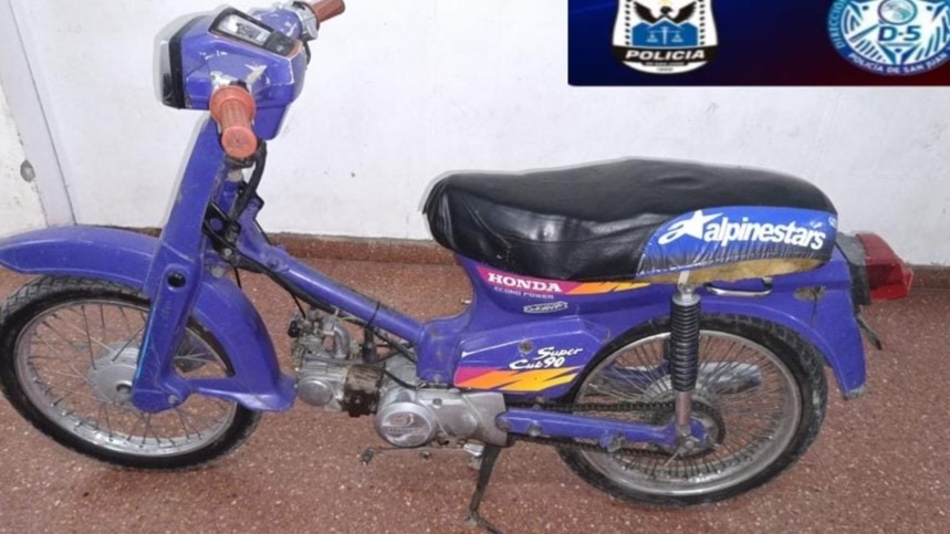OFRECÍAN POR MARKETPLACE UNA MOTO ROBADA EN 2025