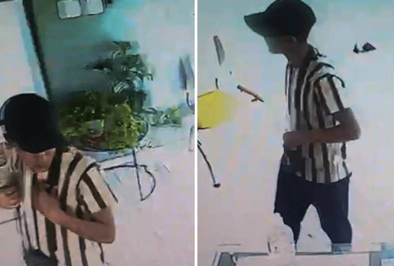 DELINCUENTE ENTRÓ A ROBAR EN LAS OFICINAS DE TELESOL
