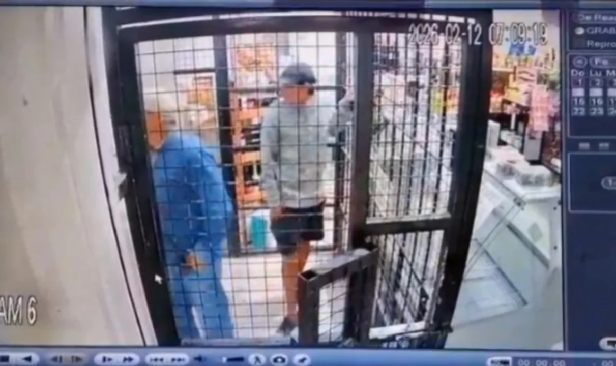 ATRAPAN A UN LADRÓN QUE LE ROBÓ A SU PROPIA TÍA
