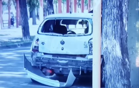 OCHO PERSONAS CON LESIONES AL CHOCAR EL COLECTIVO EN QUE VIAJABAN