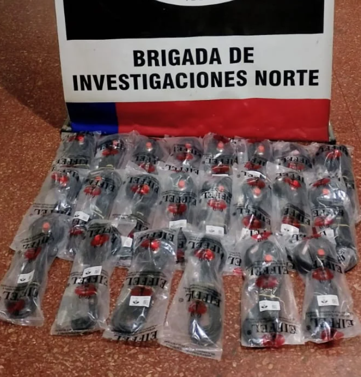RECUPERAN ANTENAS DE GPS ROBADAS EN UNA EMPRESA MINERA