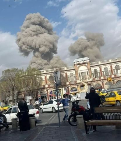 Plaza de Hassan Abad en Teheran