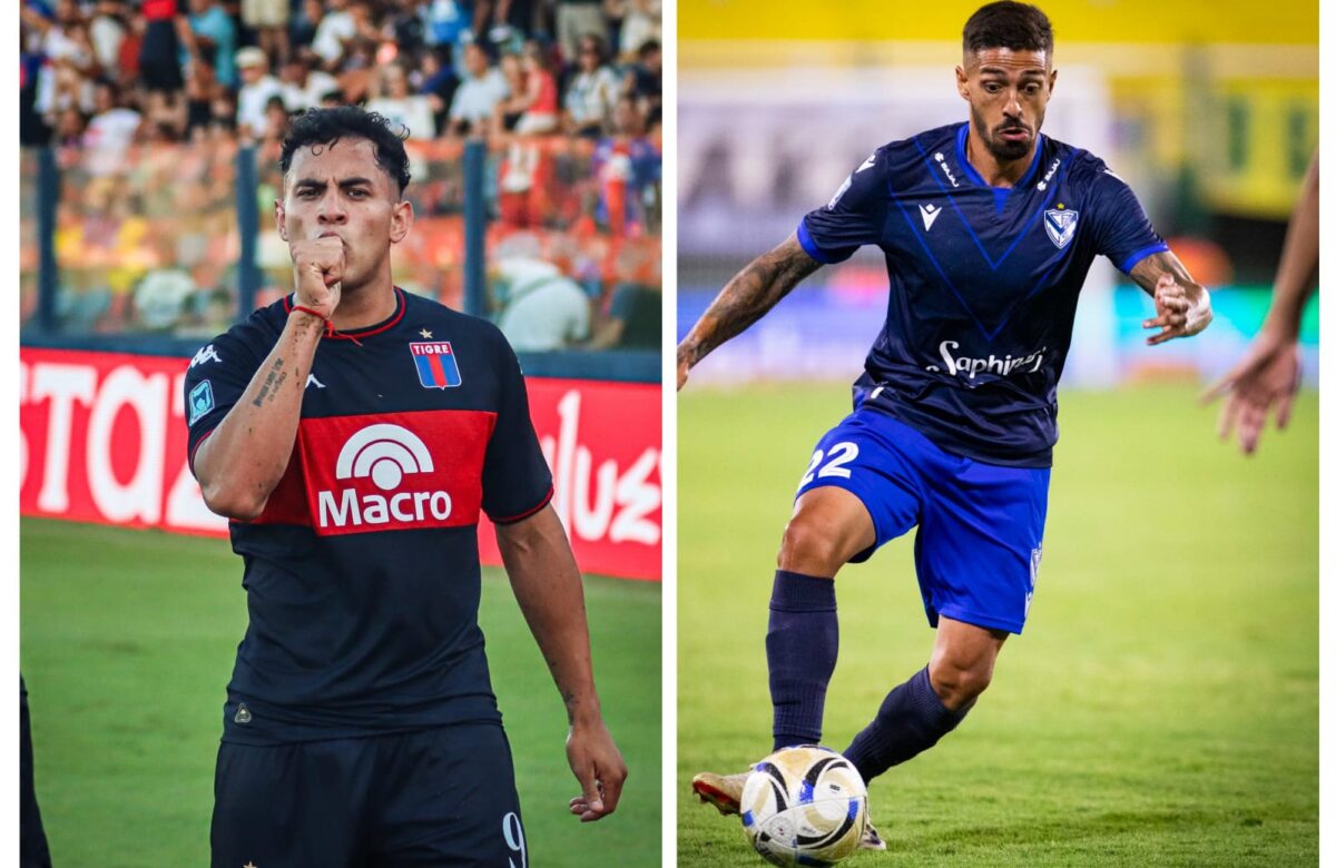 VÉLEZ Y TIGRE LOS PUNTEROS DEL CAMPEONATO