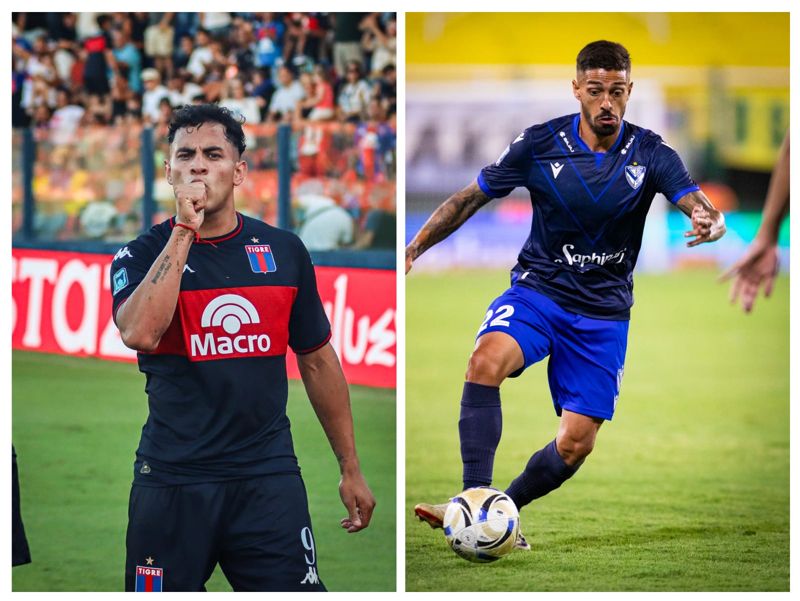 VÉLEZ Y TIGRE LOS PUNTEROS DEL CAMPEONATO