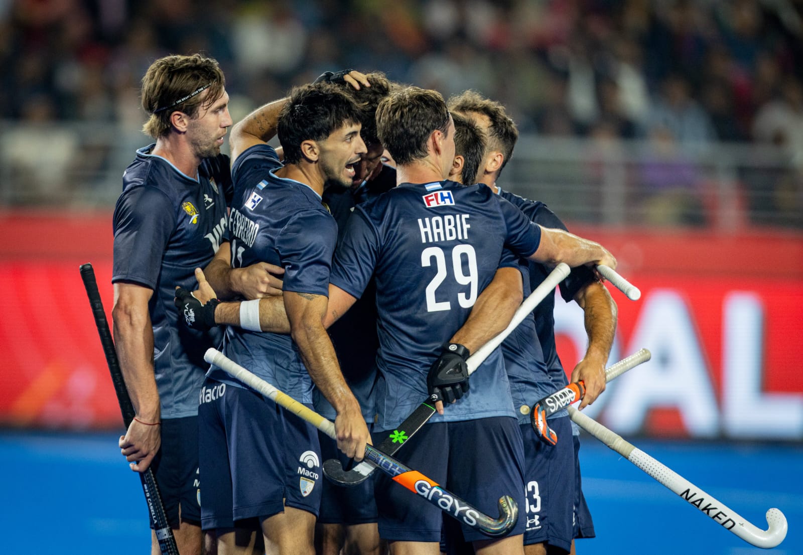 LOS LEONES CERRARON SU GIRA POR LA INDIA