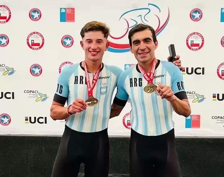 MARIBEL AGUIRRE Y RUBÉN RAMOS BRILLARON EN CHILE