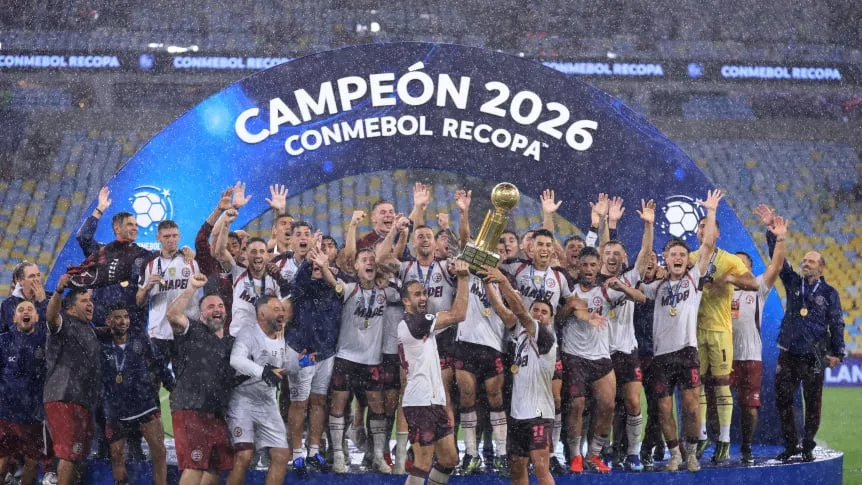 LANÚS ES CAMPEÓN DE LA RECOPA SUDAMERICANA