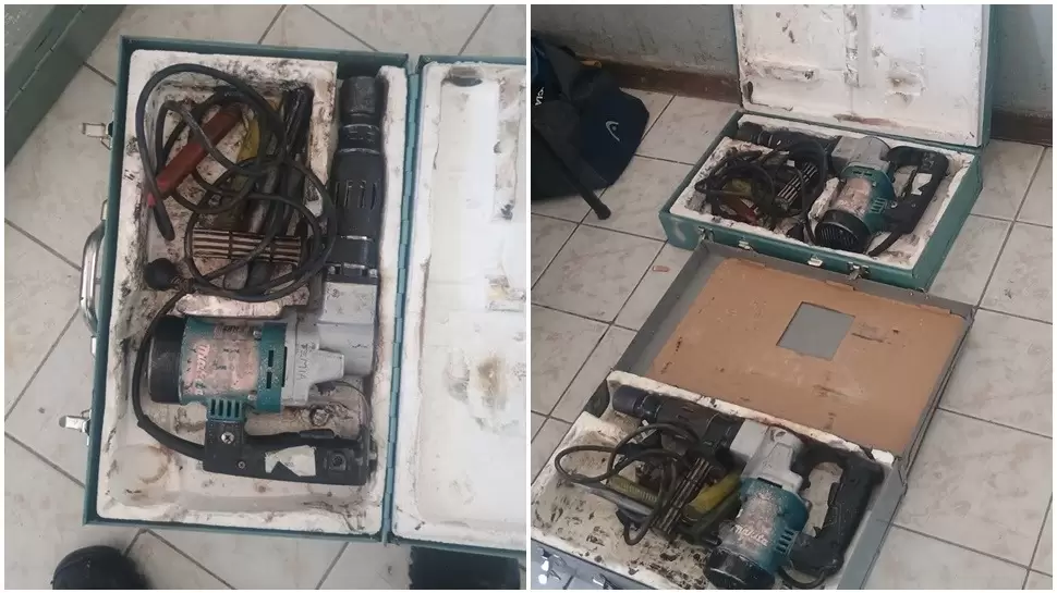 RECUPERAN HERRAMIENTAS ROBADAS EN UN BARRIO DE RAWSON