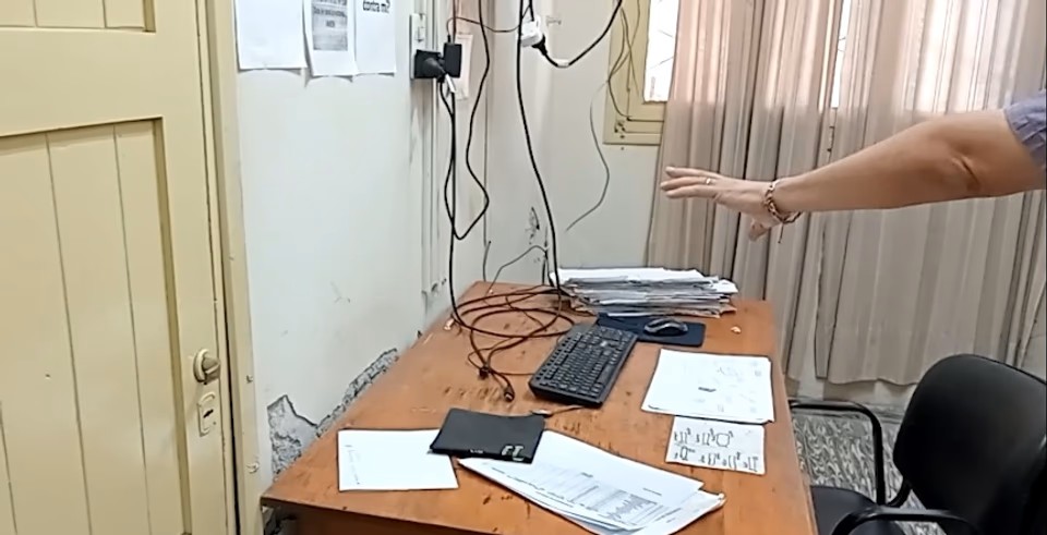 ROBO EN LA SEDE DE HIDRÁULICA EN SARMIENTO