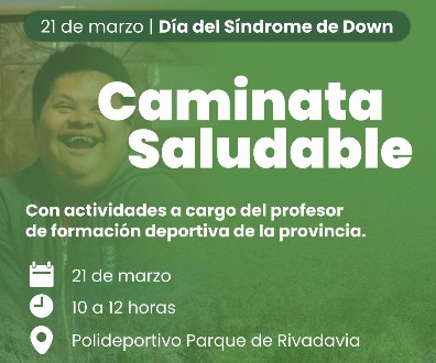 CAMINATA POR EL DÍA DEL SÍNDROME DE DOWN