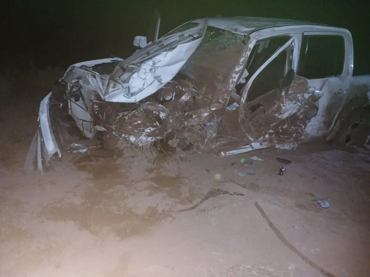 UN MUERTO EN CHOQUE TRIPLE EN CAUCETE