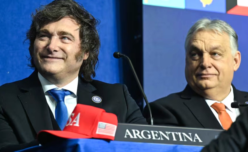 MILEI REFUERZA SU AGENDA EN EUROPA
