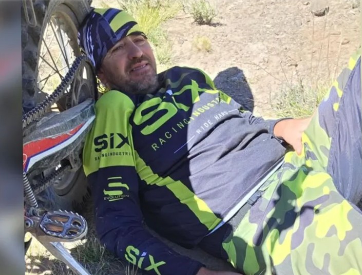 BUSCAN A MOTOCICLISTA PERDIDO EN ZONDA