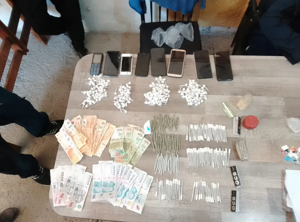 OPERATIVO ANTIDROGAS EN ANGACO