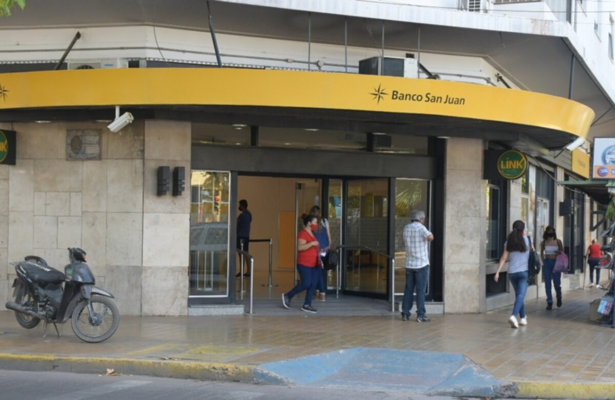 PARO BANCARIO SIN IMPACTO EN SAN JUAN
