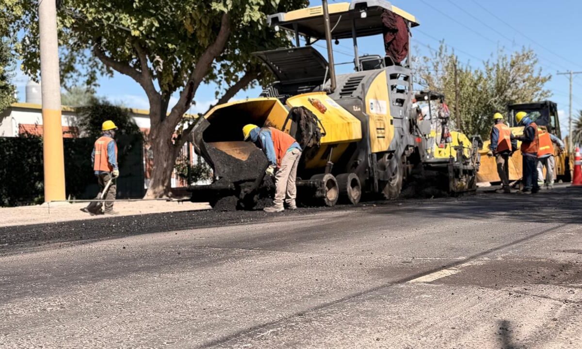 AVANZA LA REPAVIMENTACIÓN EN LA LIBERTADOR