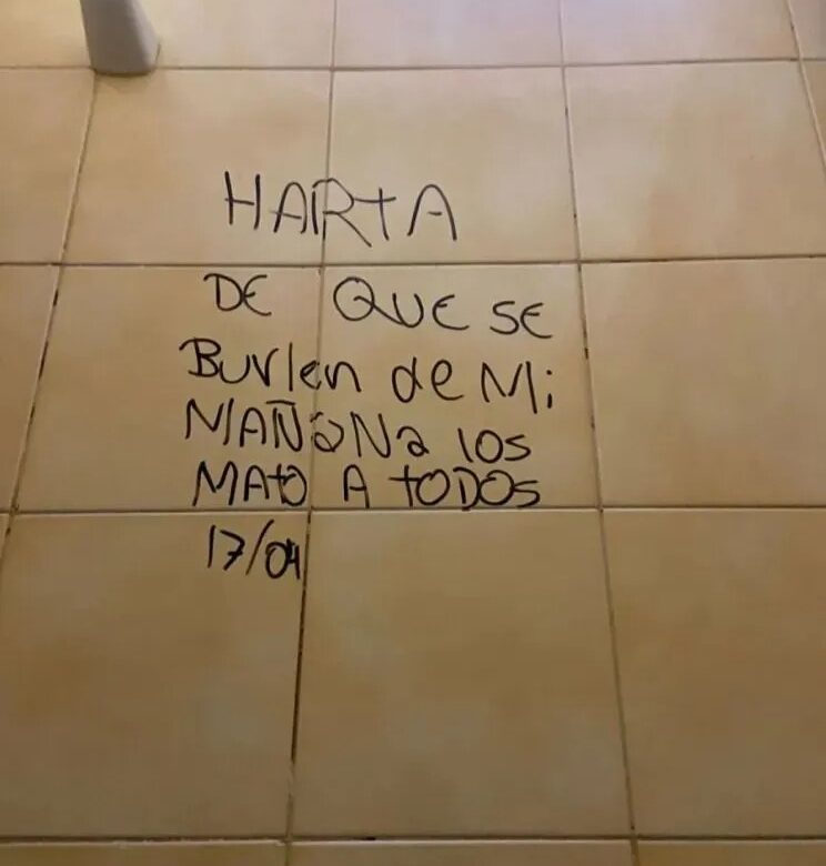 IDENTIFICAN A LOS AUTORES DE AMENAZAS EN TRIBUNALES