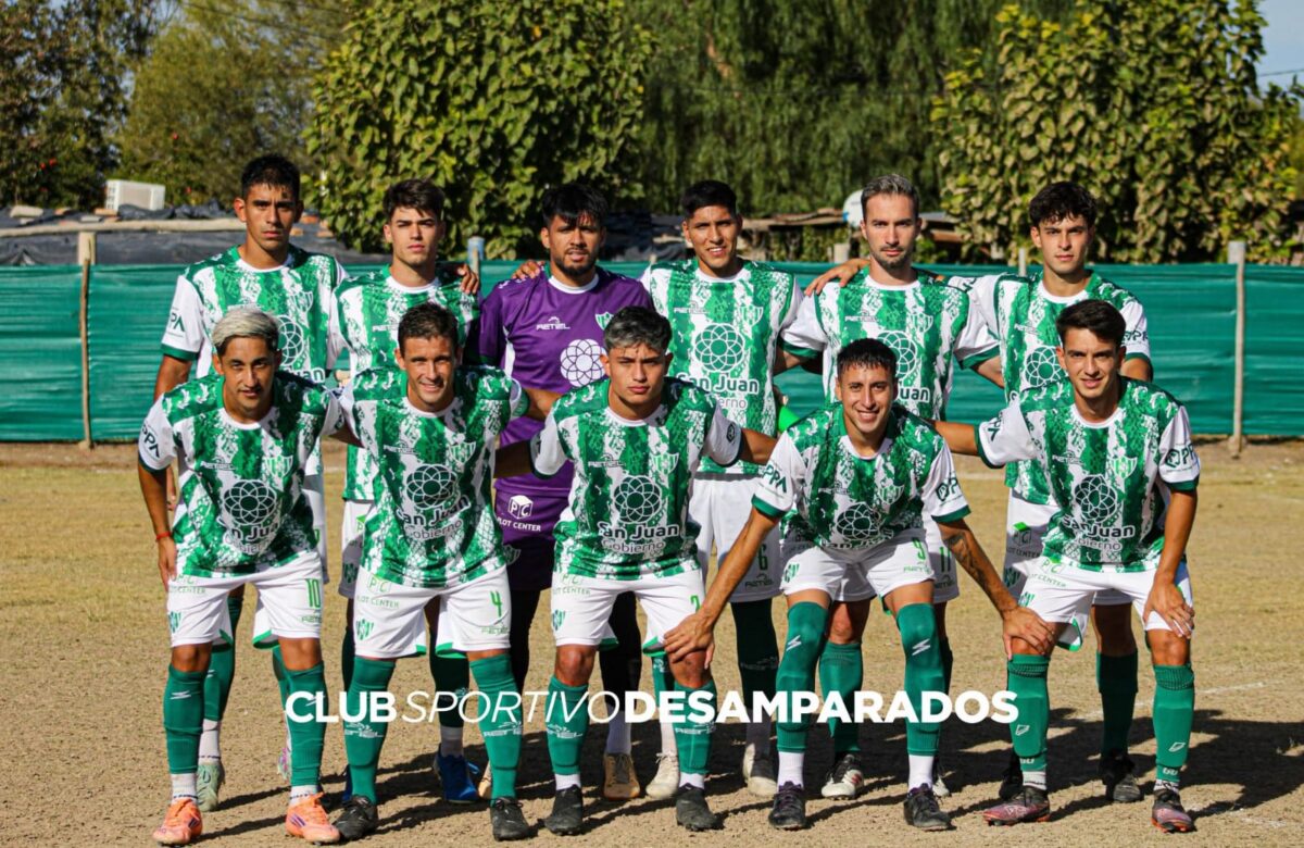 DESAMPARADOS PUNTERO DE LA LIGA SANJUANINA