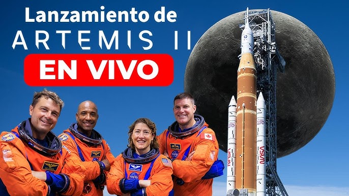 TRANSMISIÓN EN DIRECTO DEL LANZAMIENTO DE LA MISIÓN «ARTEMIS II»