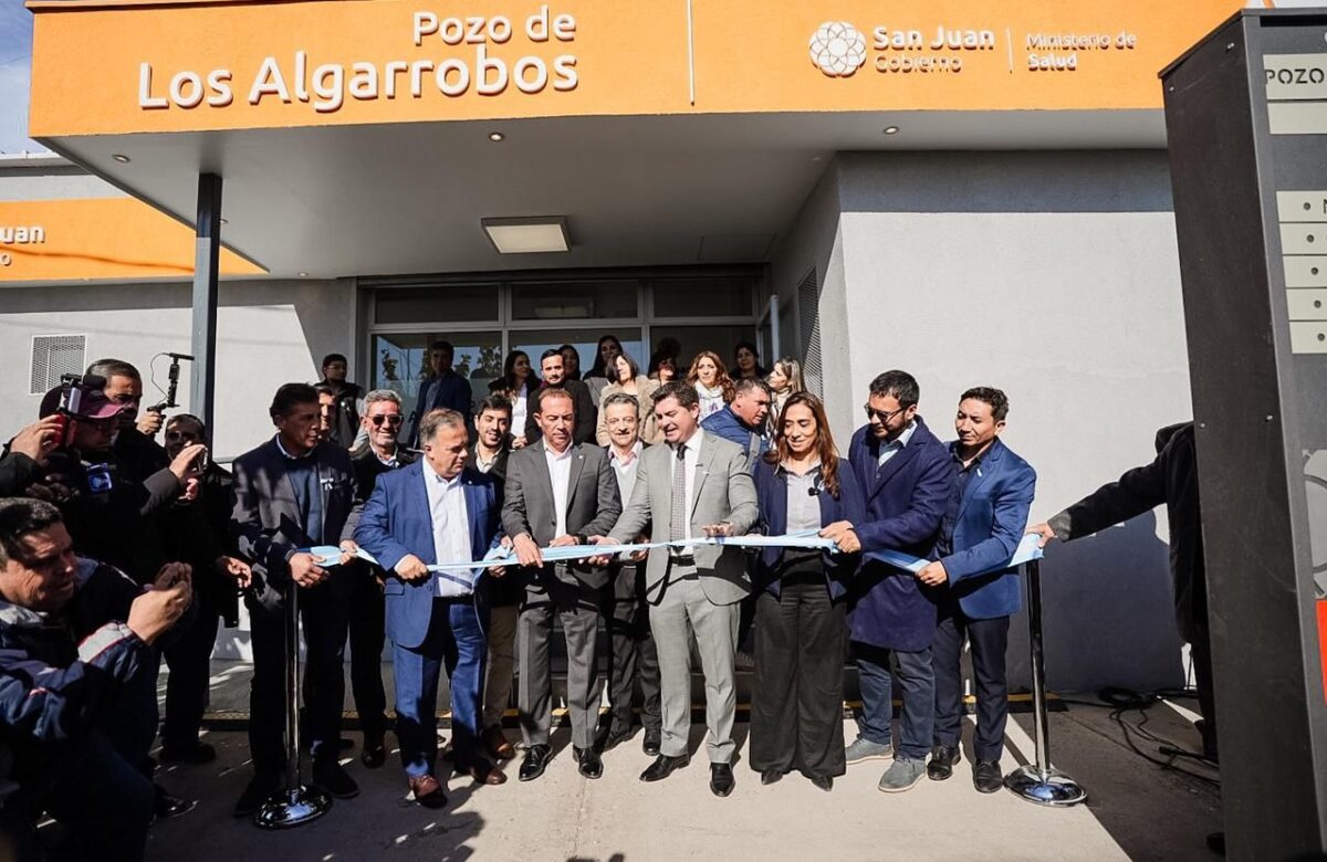 INAUGURAN OTRO CAPS EN CAUCETE