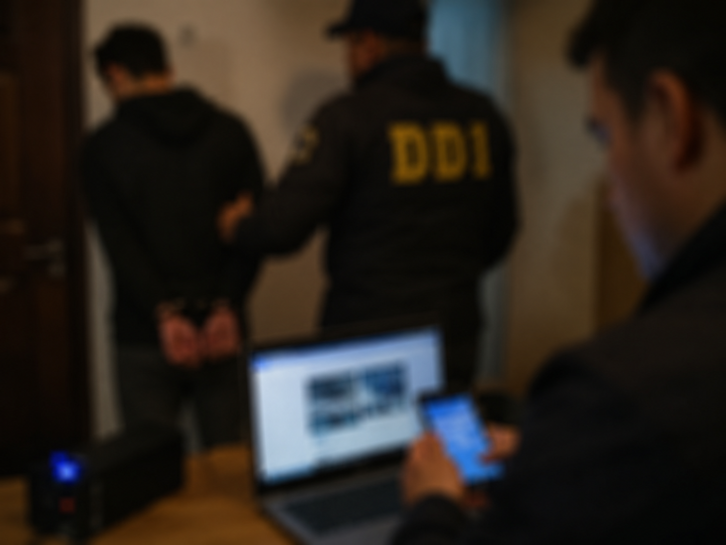 DETIENEN A UNA PERSONA EN CAUCETE POR PRESUNTA TENENCIA DE MATERIAL DE ABUSO INFANTIL