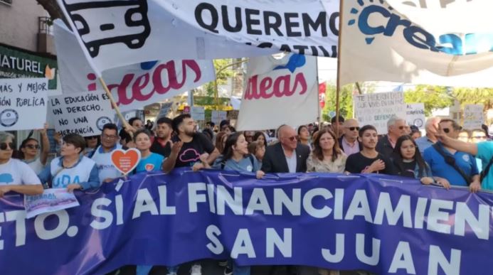 Marcha universitaria San Juan