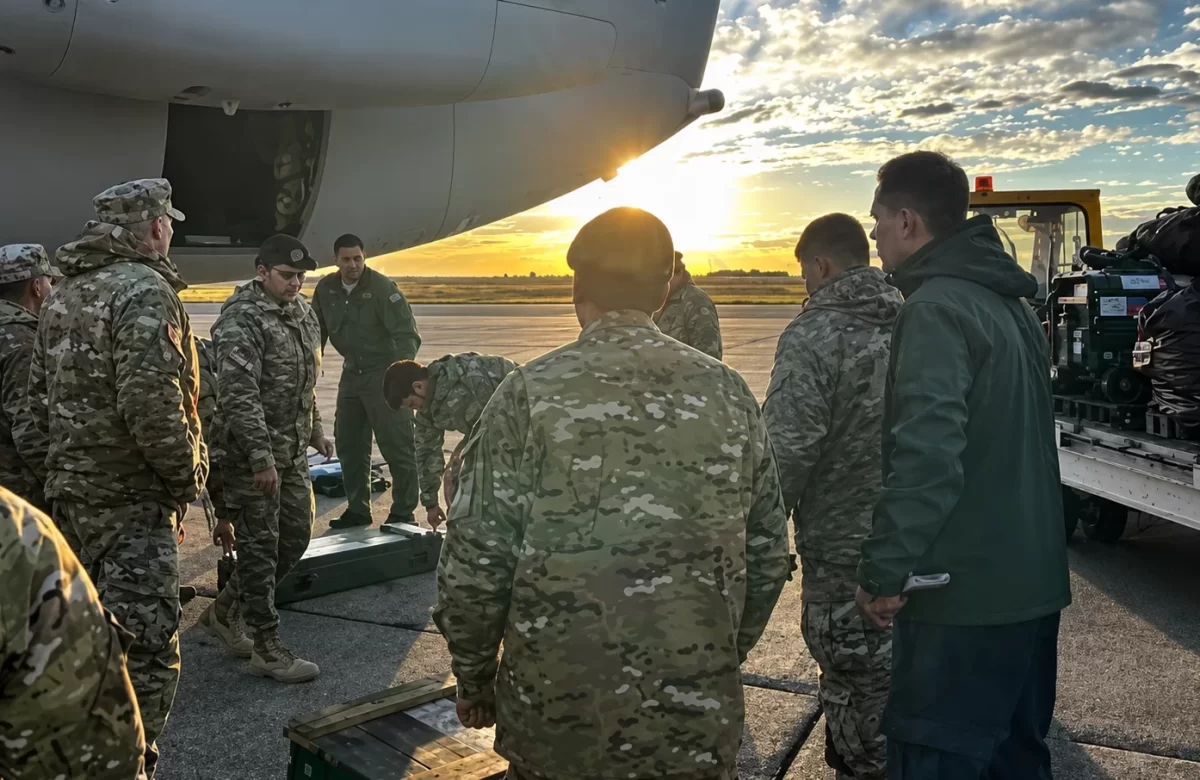 Cuatro militares sanjuaninos están en Venezuela para rescatar víctimas de los terremotos