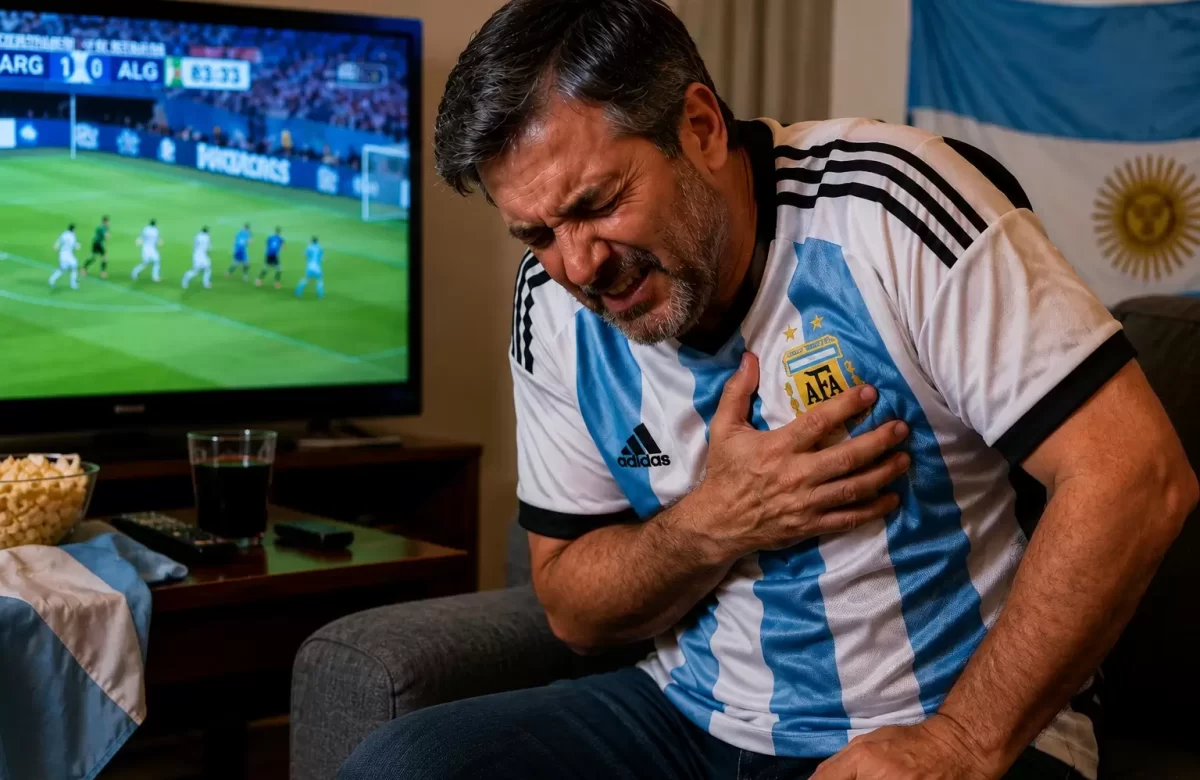 Argentina ganó y el corazón aguantó