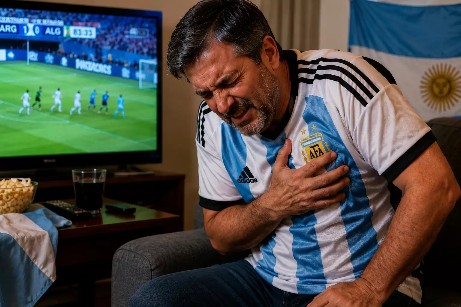 Argentina ganó y el corazón aguantó