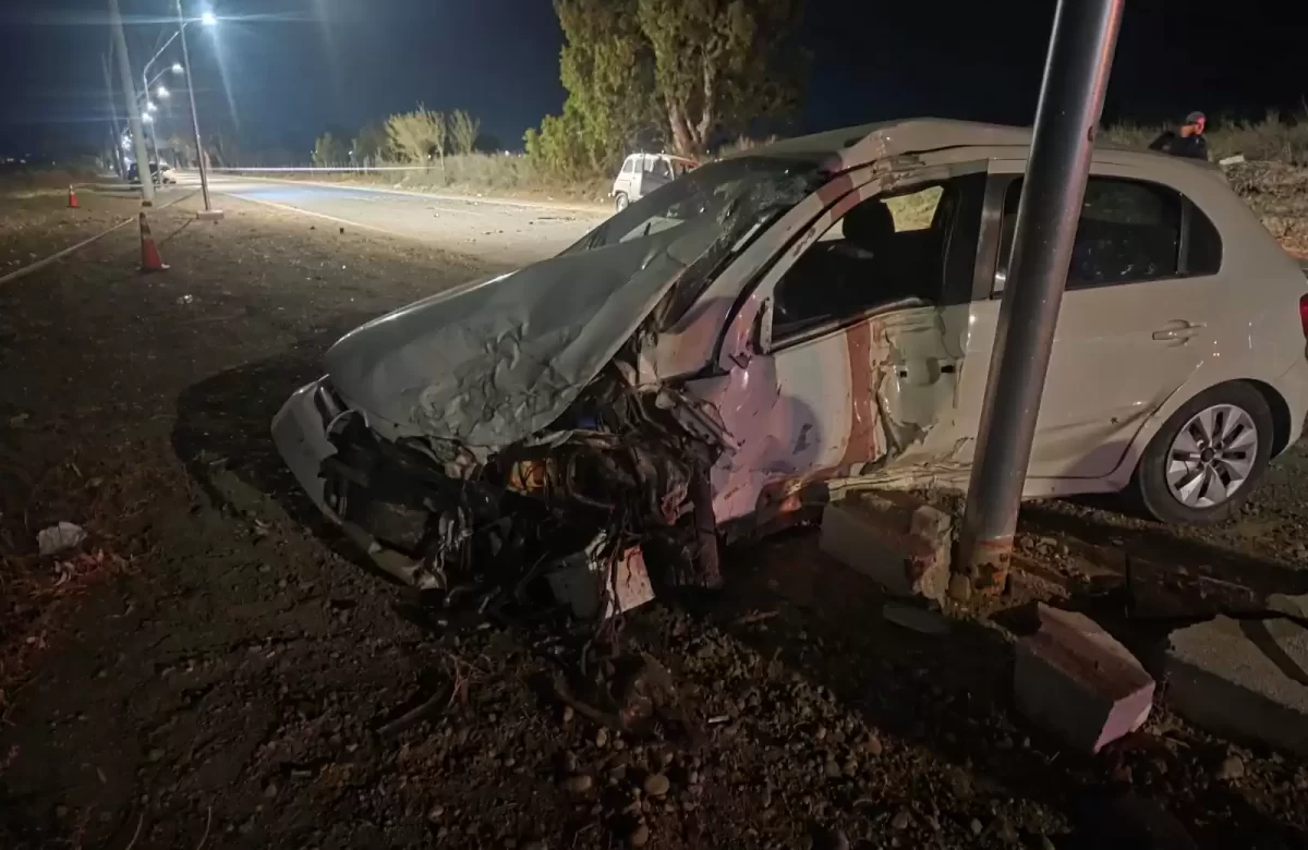 San Martín: un hombre murió tras un violento choque frontal entre dos autos