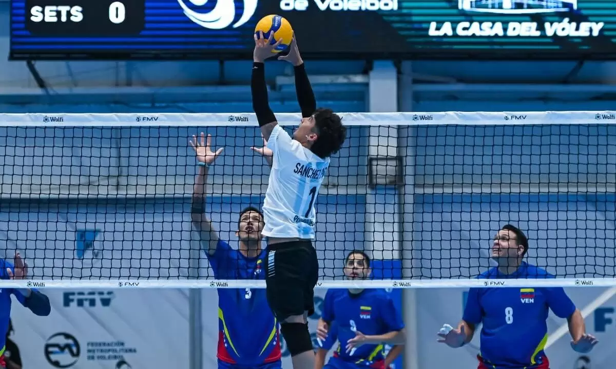 VOLEY: TRIUNFO DE ARGENTINA ANTES DEL DEBUT EN LA VNL