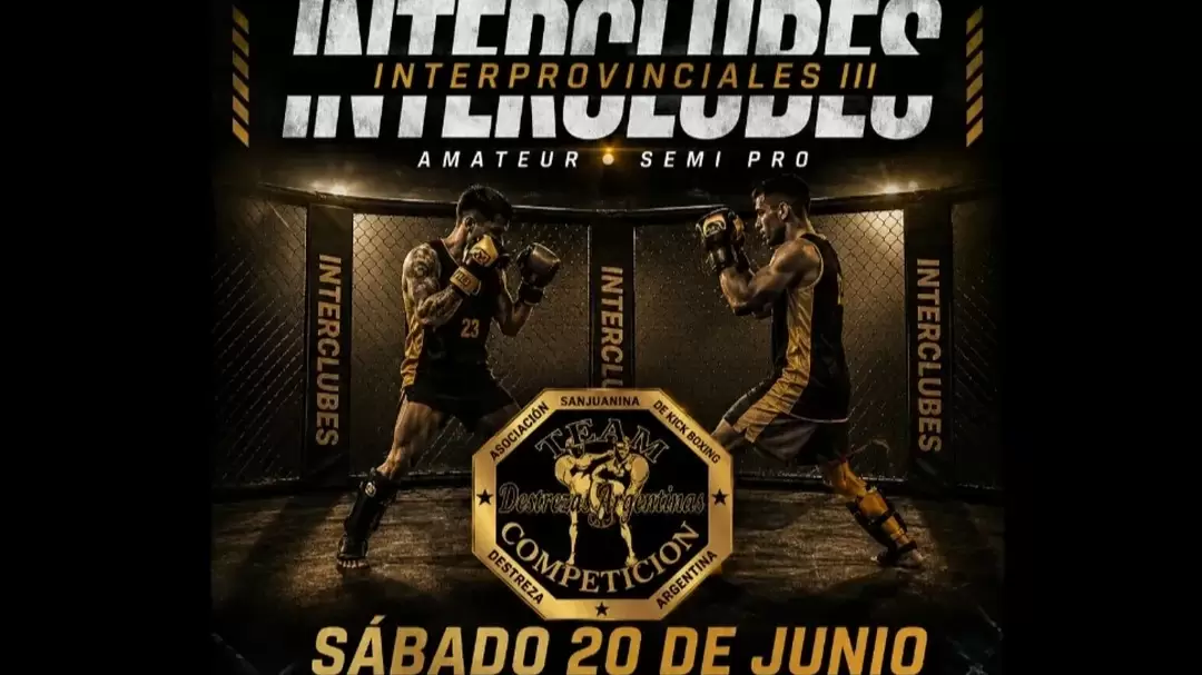 El Estadio Aldo Cantoni será sede de un torneo de Kickboxing