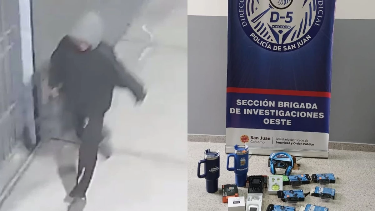 Atrapan a un menor delincuente autor de varios robos en Rivadavia
