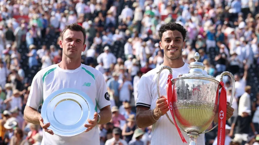 Franc Cerúndolo se consagró campeón en el ATP 500 de Queen’s