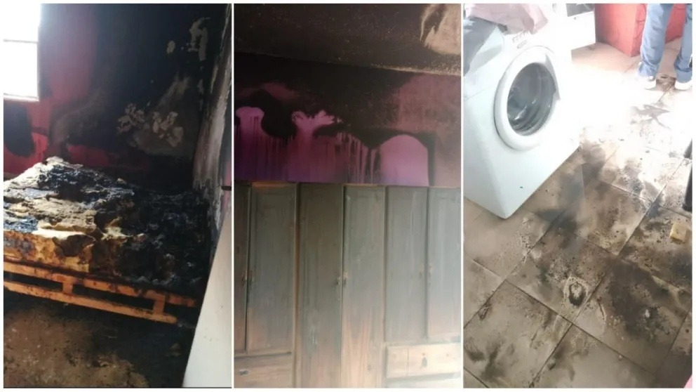 Una pelea familiar derivó en incendio que ocasionó pérdidas totales