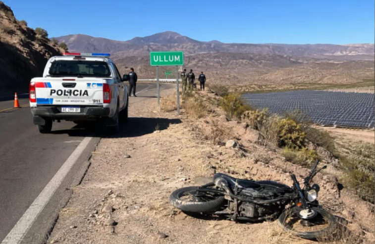 ACCIDENTE FATAL EN EL CAMINO A ULLUM
