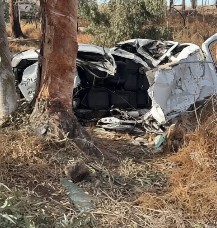Tragedia en Caucete: un vehículo perdió el control en Ruta 20 y dos personas fallecieron