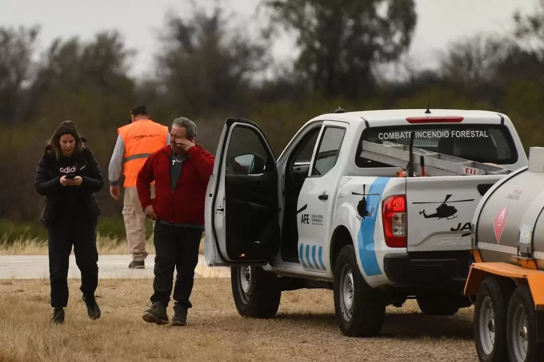 Confirmaron que murieron los siete ocupantes del helicóptero que cayó en Valle Fértil