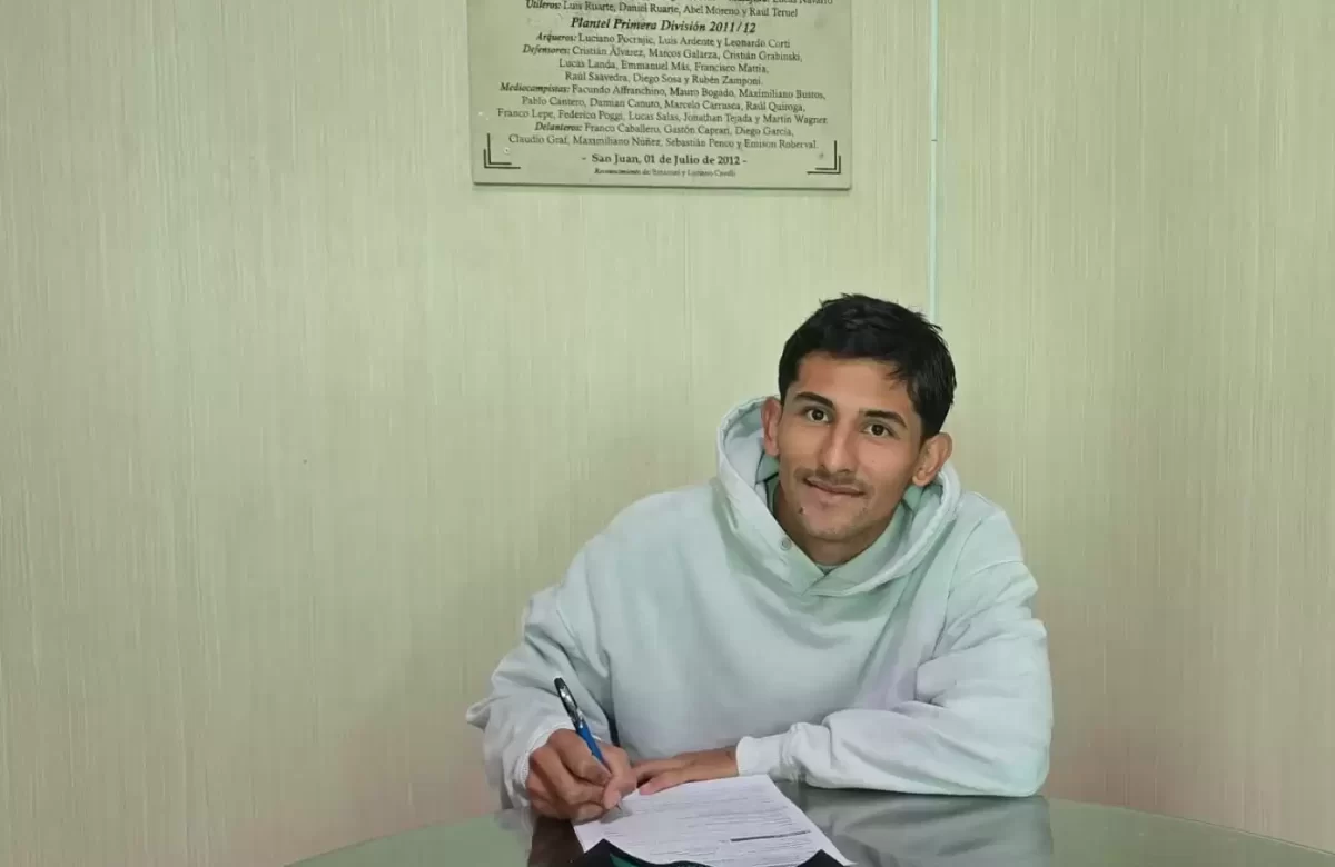 San Martín incorporó un nuevo defensor
