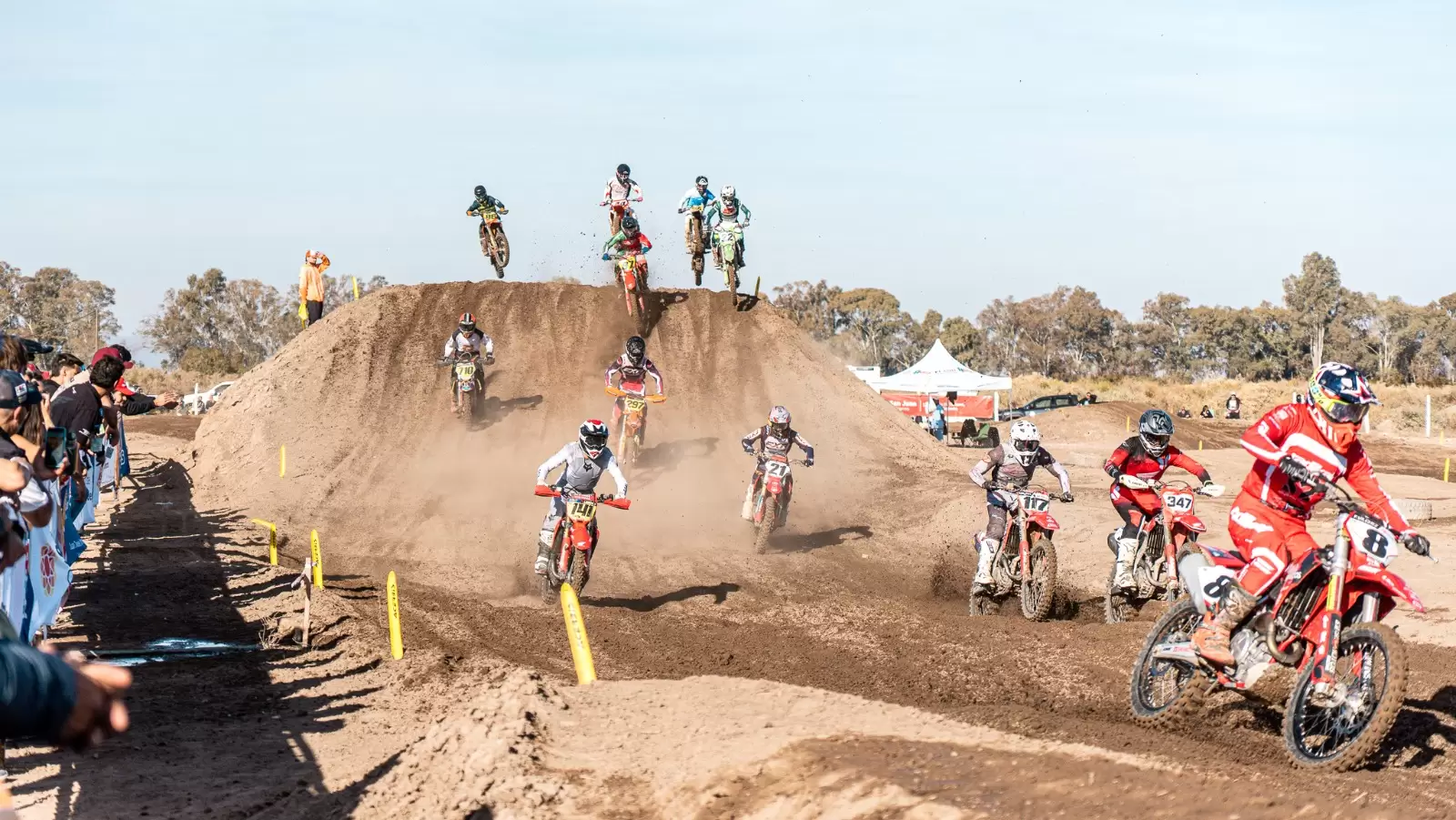 San Juan albergó la cuarta fecha del Motocross Argentino
