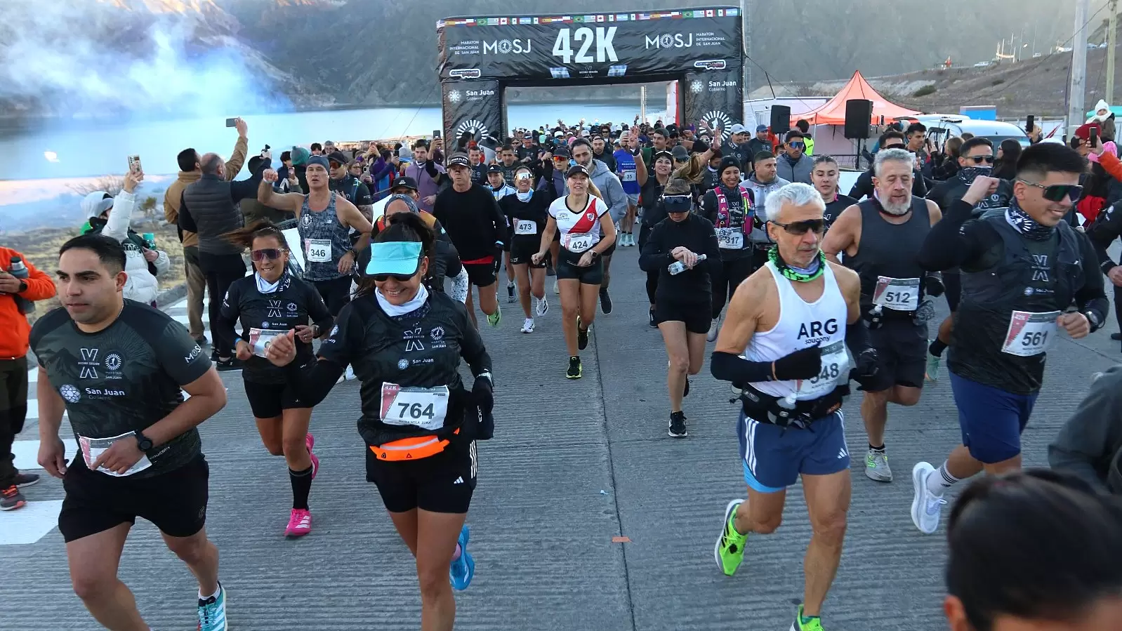 Amplia participación en la Maratón Internacional de San Juan
