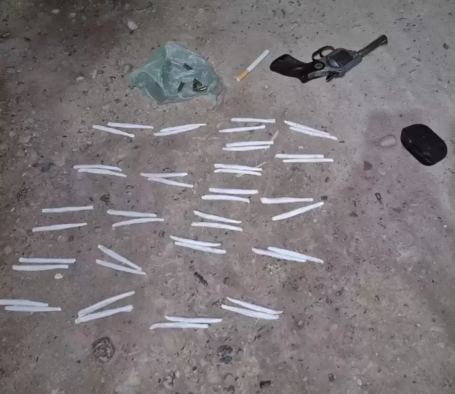 9 de Julio: detenido con un arma de fuego y estupefacientes