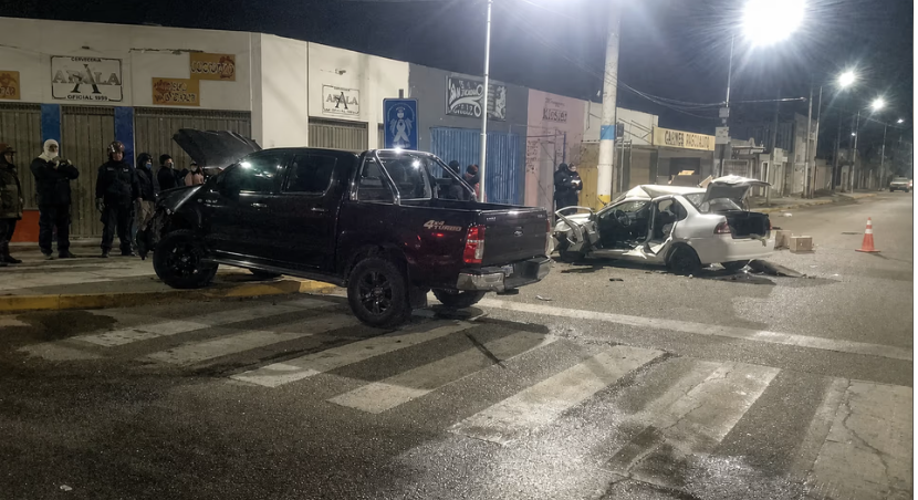 Tres heridos en un accidente de tránsito en Rawson