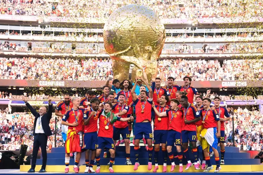 España lidera el ranking FIFA