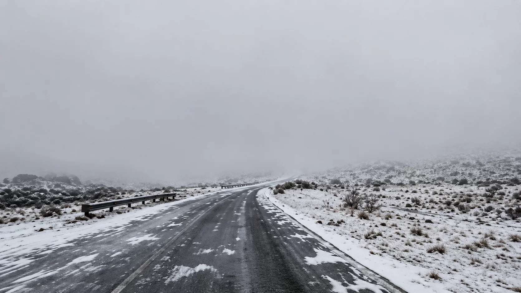 Alerta por el temporal en San Juan: recomiendan no transitar por rutas cordilleranas