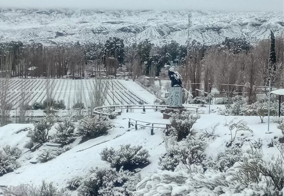 La cordillera sanjuanina ya acumula hasta 2 m de nieve y trae alivio al sistema hídrico