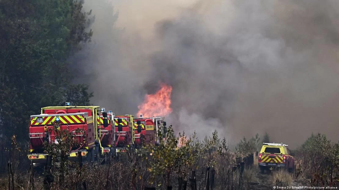 España y Francia combaten incendios históricos mientras una nueva ola de calor amenaza