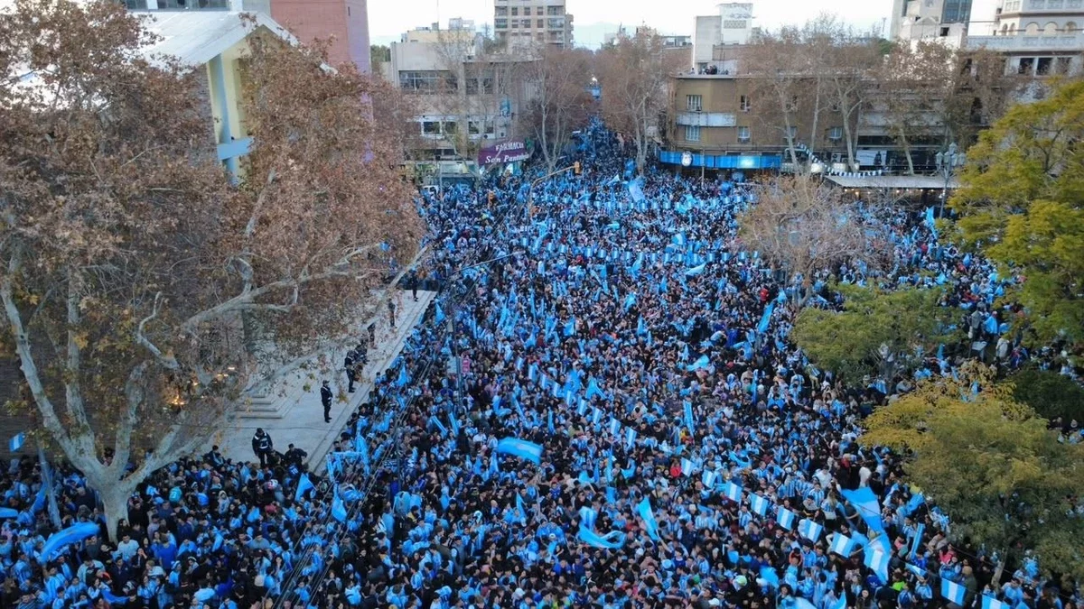 Disturbios durante los festejos por la clasificación argentina: 24 detenidos y dos autos secuestrados