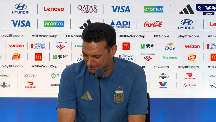 Scaloni puso en duda su continuidad en la Selección