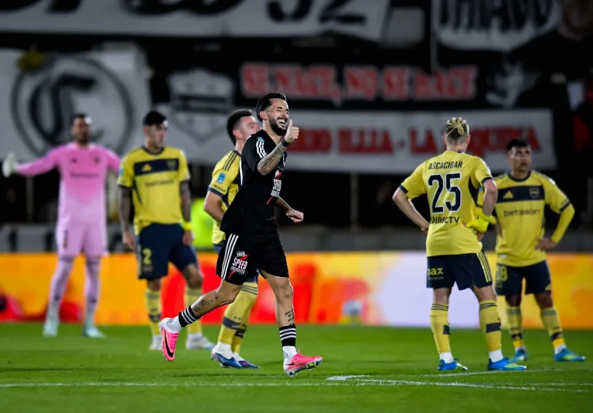 Goleada de Riestra ante Boca Juniors